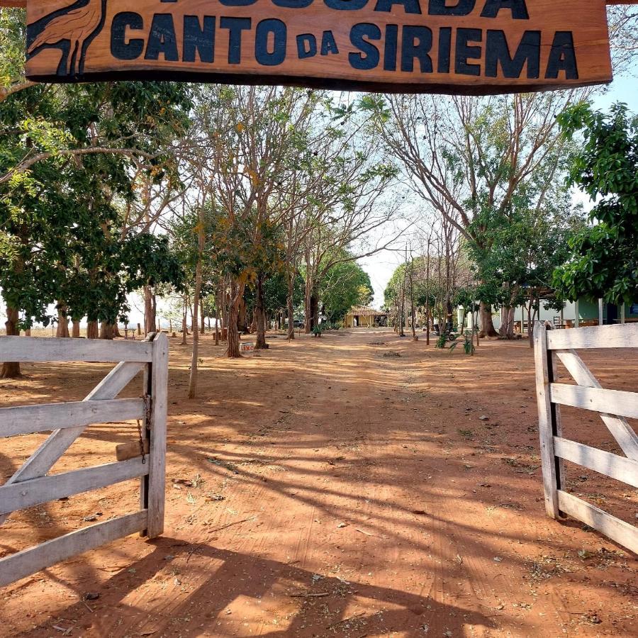 Pousada O Canto Da Seriema Nobres Eksteriør billede